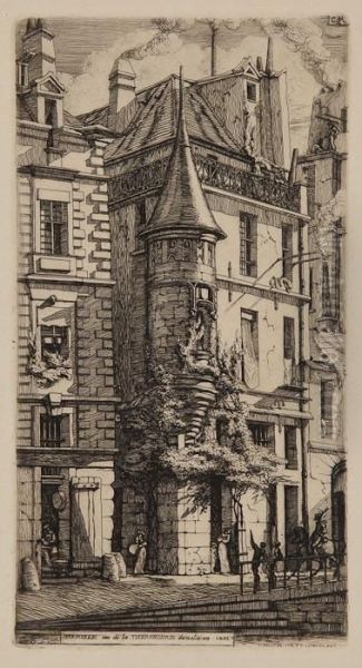 Tourelle,
Rue De La Tixeranderie - view 1