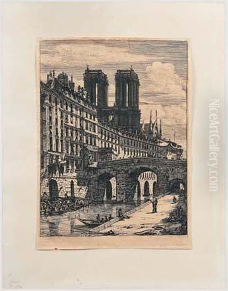 Le Petit Pont, Paris - view 1