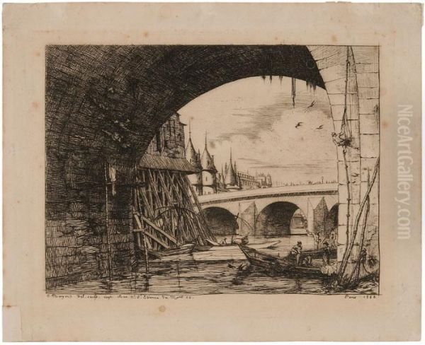 L'arche Du Pont Notre Dame - view 1