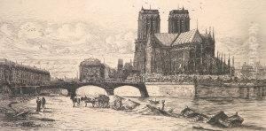The Abside Of Notre Dameparis