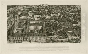 College Henri Iv Ou Lycee Napoleon by Charles Meryon