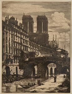 Lepetit Pont by Charles Meryon