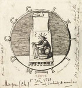 Rebus by Charles Meryon