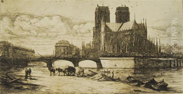 L'abside De Notre Dame - view 1