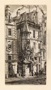 Tourelle, Rue De La Tixeranderie. Tourelle, Rue De La Tixeranderie.