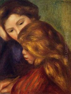 The Writing Lesson by Pierre Auguste Renoir
