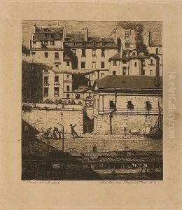 La Morgue by Charles Meryon
