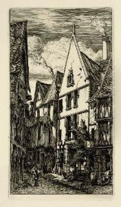 La Rue Des Toiles, A Bourges (delteil 55; Schneiderman 31) La Rue Des Toiles, A Bourges (delteil 55; Schneiderman 31)