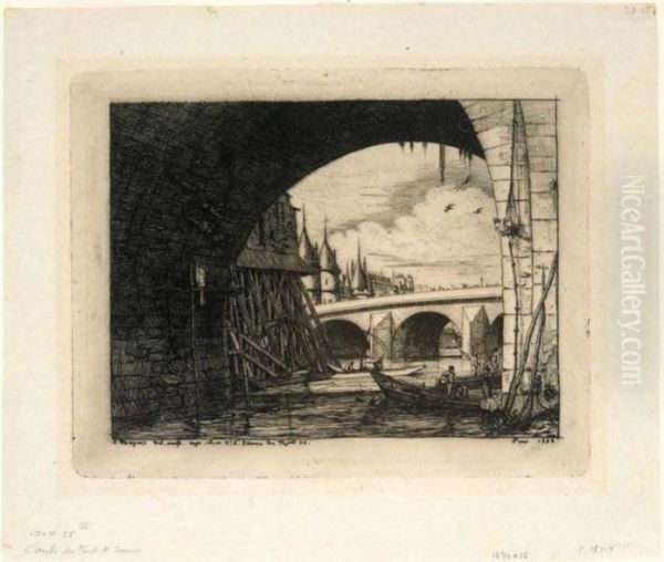 L'arche Du Pont Notre-dame, Paris (s.28) - view 1