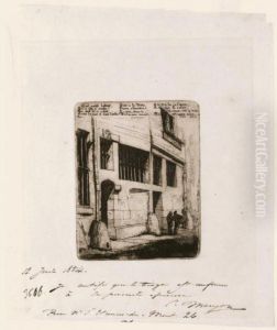 La Rue Des Mauvais Garcons (s.38) by Charles Meryon