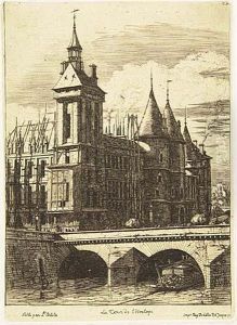 Meryon
 Three Etchings. by Charles Meryon