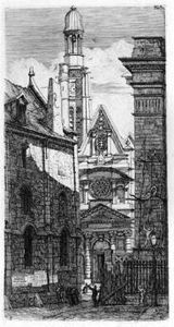 Schneiderman 25 by Charles Meryon