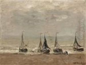 Vijf Bommen by Hendrik Willem Mesdag