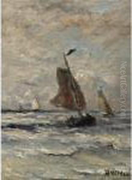 Bomschuiten At Sea - view 1