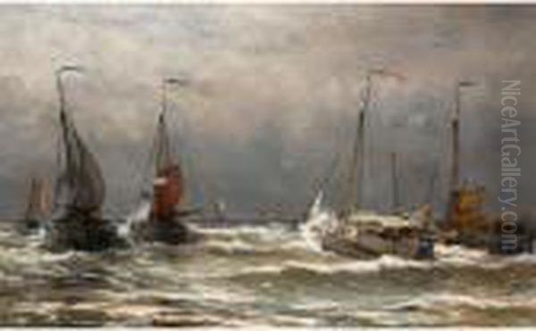 Bomschuiten At Sea - view 1