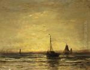 Return Of The Fleet At Sunset