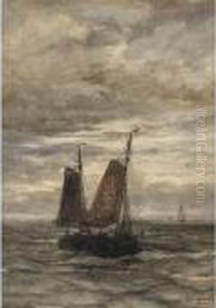 Bomschuiten At Sea - view 1