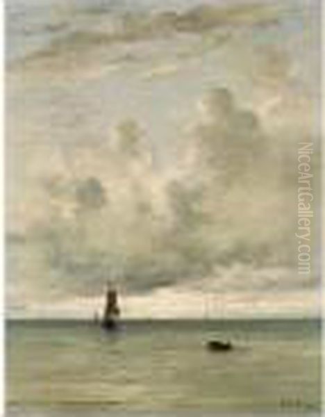 Fishing Boats In A Calm - view 1