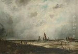 End Of The Days Fishing by Hendrik Willem Mesdag