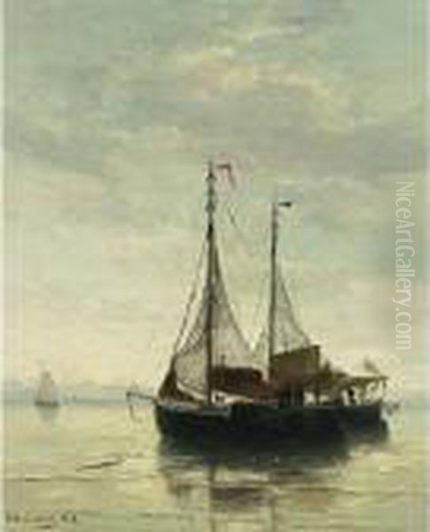 Fishing Boats At Anchor - view 1