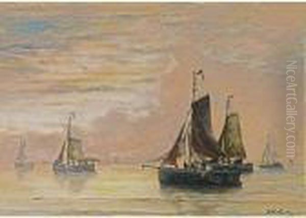 Bomschuiten At Sea - view 1