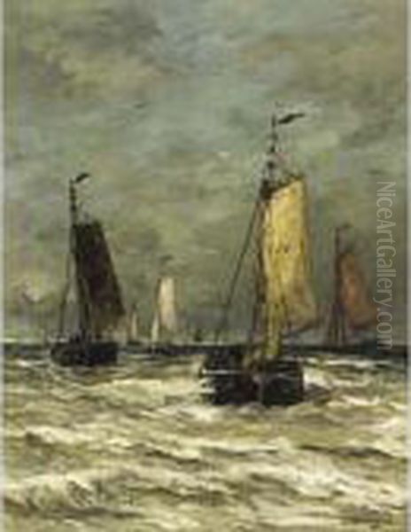 Bomschuiten At Sea - view 1