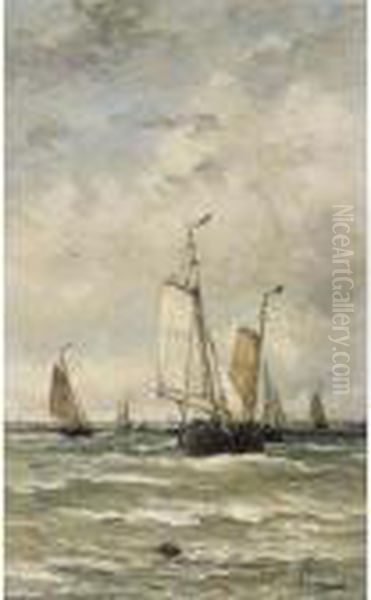 Bomschuiten At Sea - view 1