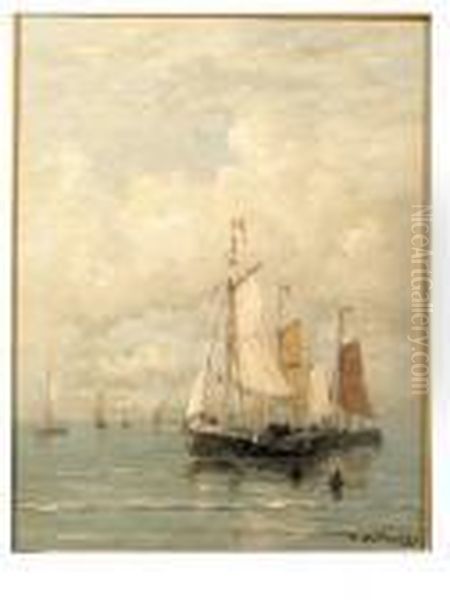 Moored Fishing Fleet - view 1