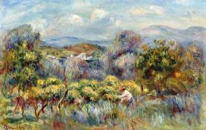Orange Trees by Pierre Auguste Renoir