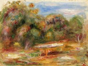In the Garden at Collettes in Cagnes by Pierre Auguste Renoir