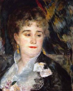 First Portrait of Madame Georges Charpentier by Pierre Auguste Renoir