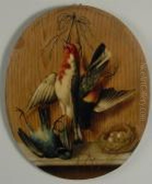 Still Life Roundell Of Birds - view 1