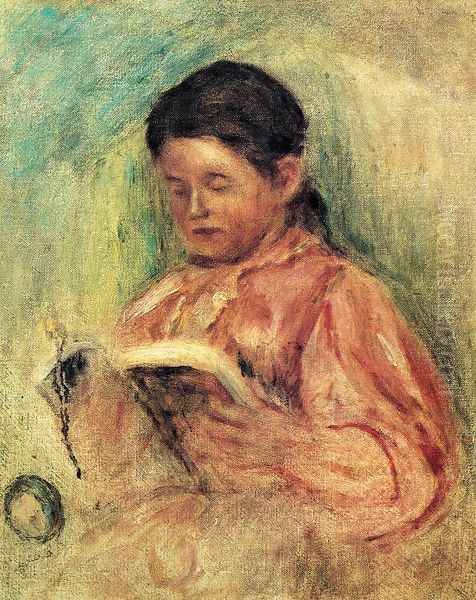 Woman Reading - view 1