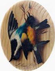 Bird Studies A Pair by Michaelangelo Meucci