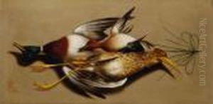 Coppia Di Nature Morte Con Cacciagione