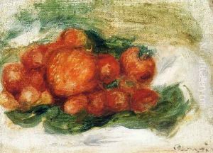Still Life with Strawberries II by Pierre Auguste Renoir