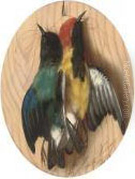 Hanging Songbirds; Two Further Similar - view 1