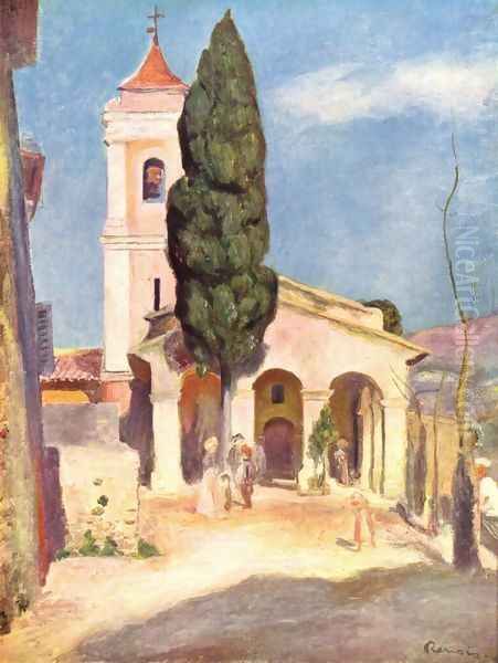 Church in Cagnes - view 1
