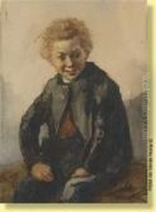 L'enfant Souriant by Constantin Meunier
