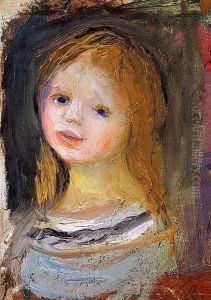 Portrait Of A Woman by Pierre Auguste Renoir
