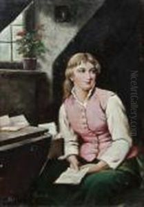 Woman With A Letter