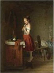 Das Sonntagsmutzchen (sunday Best) by Meyer Georg von Bremen
