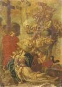 The Descent From The Cross by Meyer Georg von Bremen