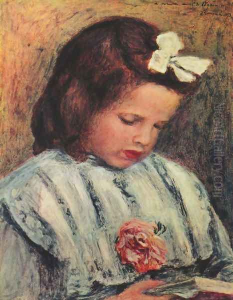 Girl Reading 2 - view 1