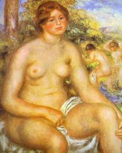 Seated Bather 2 by Pierre Auguste Renoir