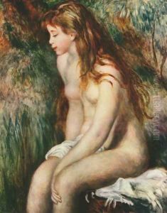 Young bathers by Pierre Auguste Renoir