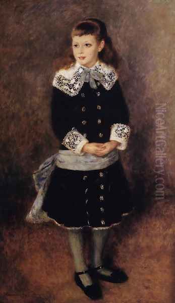 Marthe Berard (Girl Wearing a Blue Sash) - view 1