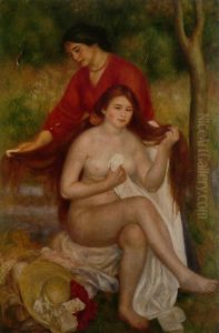 The Toilet by Pierre Auguste Renoir