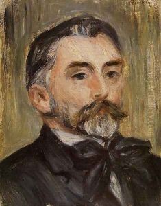 Stephane Mallarme 1 by Pierre Auguste Renoir