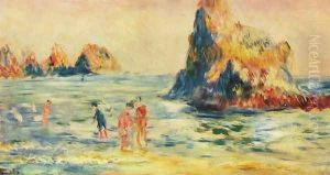 Rocks in Guernsey by Pierre Auguste Renoir